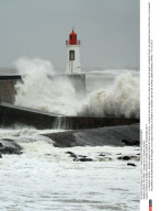 SABLES D'OLONNE : Passage de la Tempete Joachim