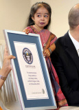 Jyoti Amge, Guinness World Records, Worlds Shortest Woman, Nagpur, Maharahstra, India - 16 Dec 2011