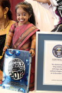 Jyoti Amge, Guinness World Records, Worlds Shortest Woman, Nagpur, Maharahstra, India - 16 Dec 2011