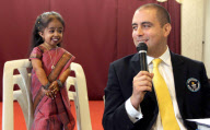 Jyoti Amge, Guinness World Records, Worlds Shortest Woman, Nagpur, Maharahstra, India - 16 Dec 2011