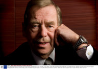 Vaclav Havel, playwright and former leader of the Czech Republic, at the Athenaeum Hotel, Piccadilly, London, Britain - 02 Nov 2009