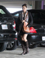 EXCLUSIVE Eva Mendes arriving at Kaiser Permanente Medical Center