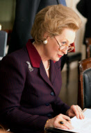 La actriz estadounidense Meryl Streep como Margaret Tatcher en la pel¿cula "La dama de hierro" ('The Iron Lady'), que ser¿ estrenada a finales de a¿o.