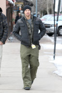 Kellan Lutz begins his Holiday Season in Aspen, CO