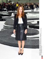 PARIS: Celebs at Chanel ready to wear spring-summer 2011 fashion show.