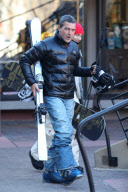 Antonio Banderas gets ready for another day of skiing