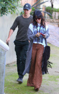 Vanessa Hudgens with hot Austin Butlerand hot lace pants