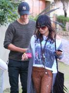 Vanessa Hudgens with hot Austin Butlerand hot lace pants