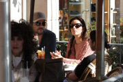 *EXCLUSIVE* Eva Longoria and Eduardo Cruz have lunch with friends