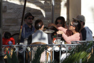 *EXCLUSIVE* Eva Longoria and Eduardo Cruz have lunch with friends