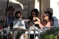 *EXCLUSIVE* Eva Longoria and Eduardo Cruz have lunch with friends
