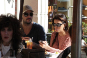 *EXCLUSIVE* Eva Longoria and Eduardo Cruz have lunch with friends