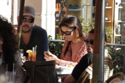 *EXCLUSIVE* Eva Longoria and Eduardo Cruz have lunch with friends