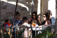 *EXCLUSIVE* Eva Longoria and Eduardo Cruz have lunch with friends