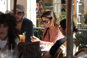 *EXCLUSIVE* Eva Longoria and Eduardo Cruz have lunch with friends