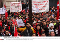 PARIS : Demonstrators of France's Turkish community