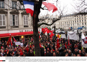 PARIS : Demonstrators of France's Turkish community