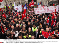 PARIS : Demonstrators of France's Turkish community