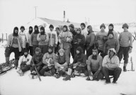 Ausstellung über die britische Polarexpedition 1910-13 am Scott Polar Research Institute in Cambridge