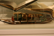 Ausstellung über die britische Polarexpedition 1910-13 am Scott Polar Research Institute in Cambridge