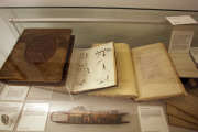 Ausstellung über die britische Polarexpedition 1910-13 am Scott Polar Research Institute in Cambridge