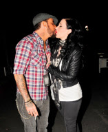 A. J. McLean Shares a Kiss with his New Wife