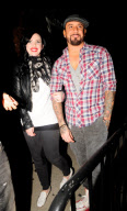A. J. McLean Shares a Kiss with his New Wife