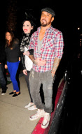 A. J. McLean Shares a Kiss with his New Wife