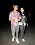 A. J. McLean Shares a Kiss with his New Wife