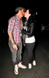 A. J. McLean Shares a Kiss with his New Wife