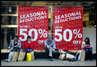 Boxing Day sales in London