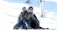 Heidi Klum and Seal watch the kids hit the Slopes in Aspen, CO - Part 2