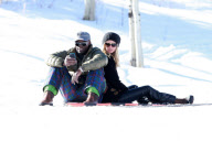 Heidi Klum and Seal watch the kids hit the Slopes in Aspen, CO - Part 2