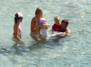 Rupert Murdoch and family on the beach_Part3