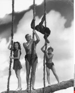 RETRO: TARZAN AU CINEMA : "TARZAN'S SECRETTREASURE" : J.WEISSMULLER,J.SHEFFIELD,M.O'