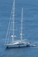 Rupert Murdoch , Sarah and Lachlan in St Barth