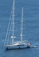 Rupert Murdoch , Sarah and Lachlan in St Barth