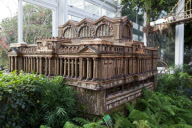 Annual Exhibition Showcasing New York Landmarks Made From Natural Materials, New York, America  - Dec 2011