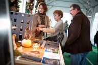 Annual Exhibition Showcasing New York Landmarks Made From Natural Materials, New York, America  - Dec 2011