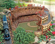 Annual Exhibition Showcasing New York Landmarks Made From Natural Materials, New York, America  - Dec 2011