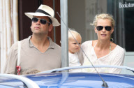 Rupert Murdoch , Sarah and Lachlan in St Barth