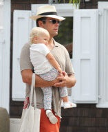 Rupert Murdoch , Sarah and Lachlan in St Barth
