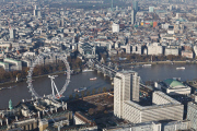 Aerial views of London, Britain - Dec 2011