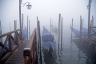 Fog in Venice, Italy - 19 Nov 2011