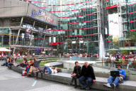 The Sony Centre at Potsdamer Platz, Berlin, Germany - 25 Sep 2011