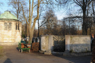 Das Grab von Johannes Heesters auf dem Münchner Nordfriedhof