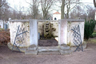 Das Grab von Johannes Heesters auf dem Münchner Nordfriedhof