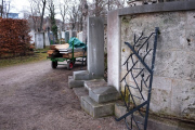 Das Grab von Johannes Heesters auf dem Münchner Nordfriedhof