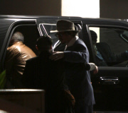 Johnny Depp Spends New Years Eve with His Family