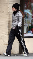 Julianne Moore Out for a Jog in the West Village